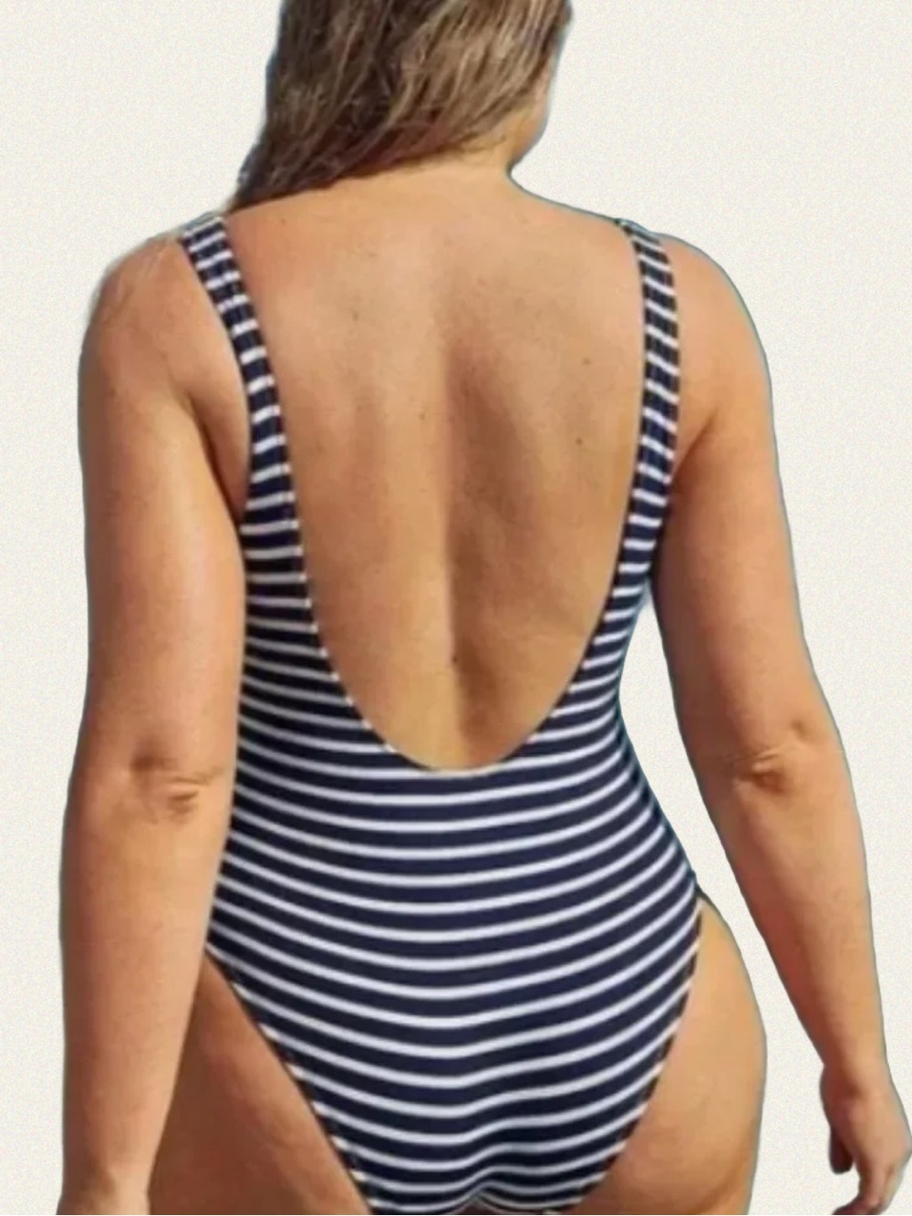 Aerie Grommet Scoop Ribbed One Piece Swimsuit - Picture 4 of 8